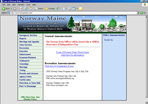 Town of Norway Maine